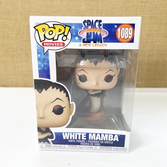 Funko Pop! Vinyl: Space Jam - White Mamba #1089 NEW IN BOX - Picture 2 of 7